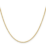 14k 1.4mm D/C Forzantine Cable Chain
