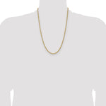 14k 3.90mm D/C French Link Chain