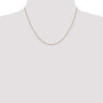 14k .8mm D/C Cable with Lobster Clasp Chain