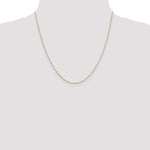 14k .8mm D/C Cable with Lobster Clasp Chain