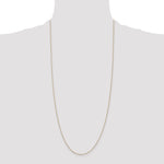14k .8mm D/C Cable with Lobster Clasp Chain