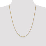14k 1.5mm Lightweight Flat Anchor Link Pendant Chain
