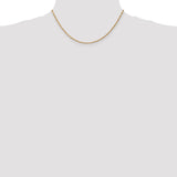 14k 1.4mm Singapore Chain