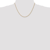 14k 1.4mm Singapore Chain