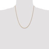 14k 1.4mm Singapore Chain