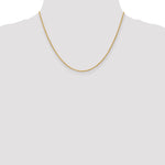 14k 1.3mm Heavy-Baby Rope Chain