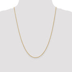 14k 1.3mm Heavy-Baby Rope Chain