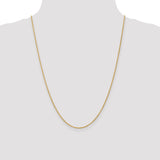 14k 1.3mm Heavy-Baby Rope Chain