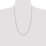 14k 1.25mm D/C Spiga Chain