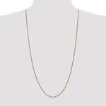 14k 1.25mm D/C Spiga Chain