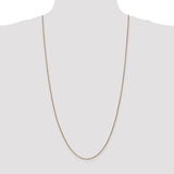 14k 1.25mm D/C Spiga Chain