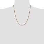 14k 1.7mm D/C Spiga Chain