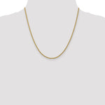 14k 2.25mm Parisian Wheat Chain
