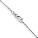 14k White Gold .9mm Cable with Lobster Clasp Chain