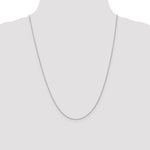 14k White Gold .9mm Cable with Lobster Clasp Chain