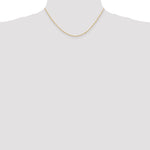 14k 1.10mm Singapore Chain