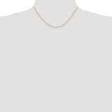 14k 1.10mm Singapore Chain