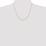 14k 1.10mm Singapore Chain