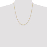 14k 1.10mm Singapore Chain