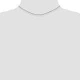 14k WG 1.3mm Heavy-Baby Rope Chain