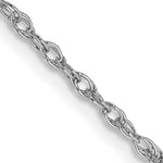 14k WG 1.3mm Heavy-Baby Rope Chain