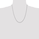 14k WG 1.3mm Heavy-Baby Rope Chain