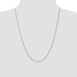 14k WG 1.3mm Heavy-Baby Rope Chain