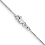 14k White Gold .85mm Spiga Chain