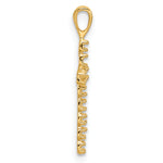 14k Latin Cross Pendant Mounting