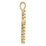 14k Diamond Cross Mounting