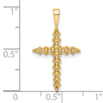 14k Diamond Cross Mounting