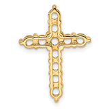 14k 1 1/4ct Cross Pendant Mounting