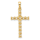 14k Latin Cross Pendant Mounting