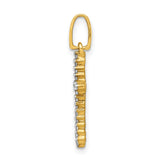 14k 1/6ct. Diamond Cross Pendant