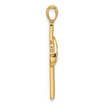 14k Cross Pendant Mounting