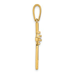 14K 1/15ct. Diamond Cross Pendant