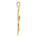 14k Cross Pendant Mounting