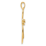 14k Cross Pendant Mounting