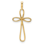 14k Cross Pendant Mounting