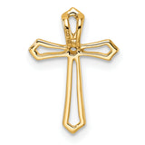 14k Passion Cross Pendant Mounting