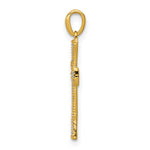 14k  1/10ct. Diamond Cross Pendant