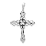 14k Rose Gold Passion Cross Mounting