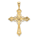 14k Diamond Cross Passion Pendant Mounting