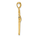 14k 1/20ct. Diamond Cross Pendant