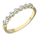 Right Hand Ring in 14k Gold with Diamonds