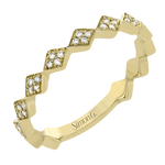 Right Hand Ring in 14k Gold with Diamonds