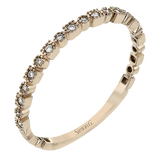 Right Hand Ring in 14k Gold with Diamonds