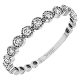 Right Hand Ring in 14k Gold with Diamonds