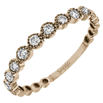 Right Hand Ring in 14k Gold with Diamonds