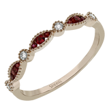 Right Hand Ring in 14k Gold with Diamonds